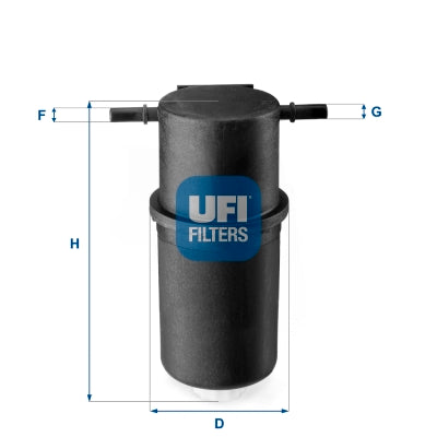 UFI Filters Fuel Filter 24.144.00