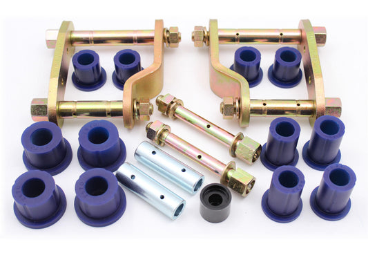 SuperPro Rear Greasable Shackle And Bush Kit Fits Toyota KIT219SK