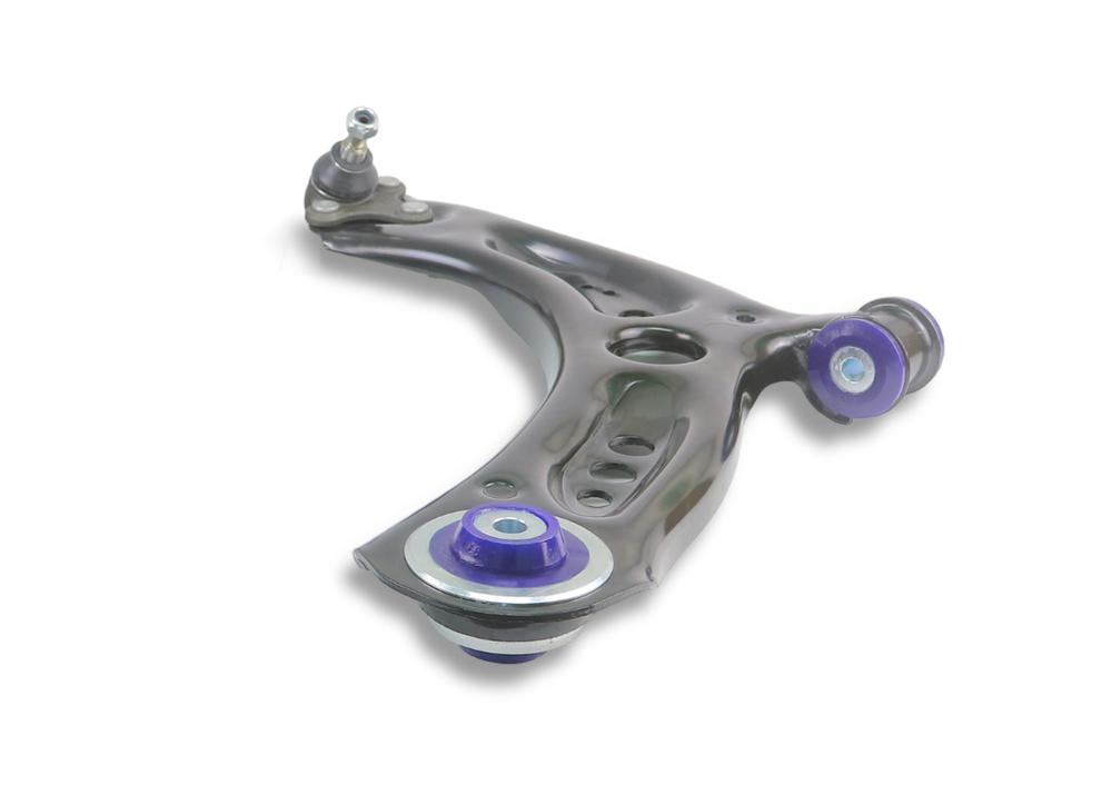 SuperPro Front Axle Control Arm Lower - Arm Assembly-Left to Suit Audi, Seat, Skoda & VW With Steel Hub TRC1070L