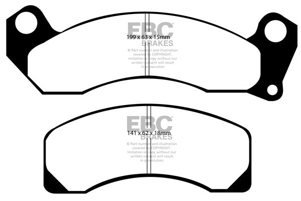 EBC Ford Front Pads DP21166