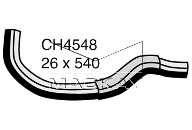 Mackay Top Radiator Hose CH4548
