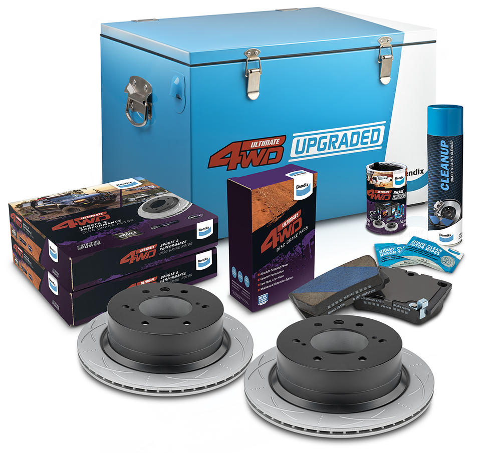 Bendix Ultimate 4x4 Brake Upgrade Kit U4WD-BUK118