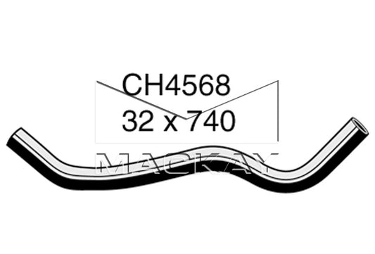 Mackay Radiator Top Hose CH4568