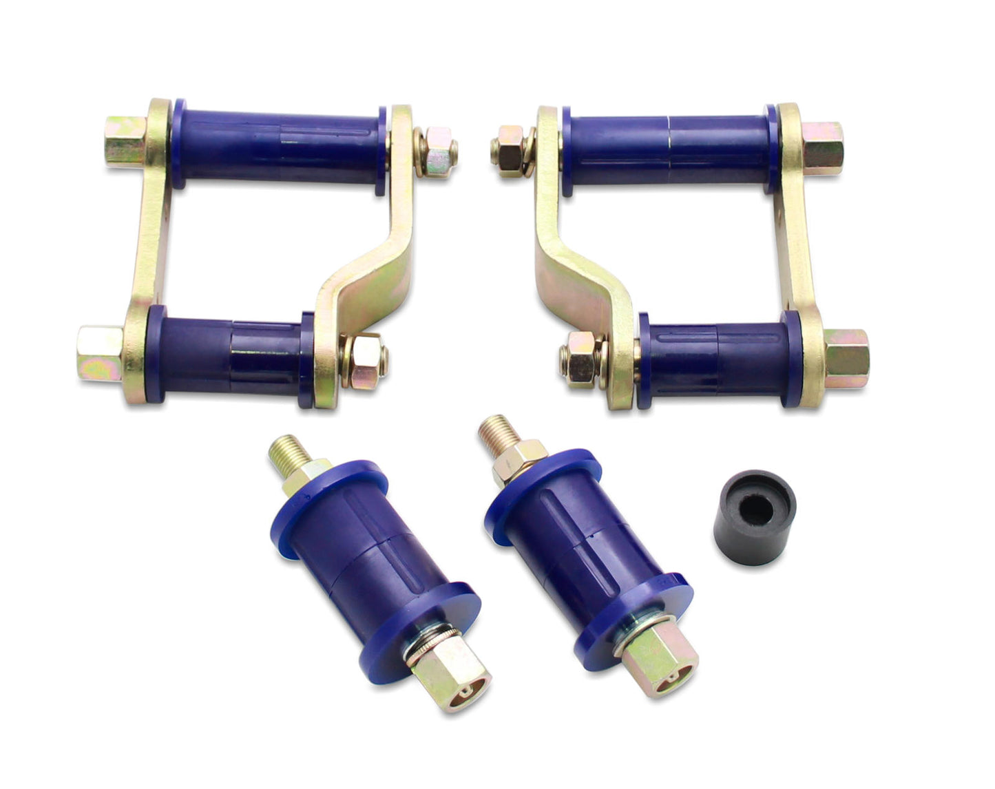 SuperPro Rear Greasable Shackle And Bush Kit Fits Toyota KIT219SK
