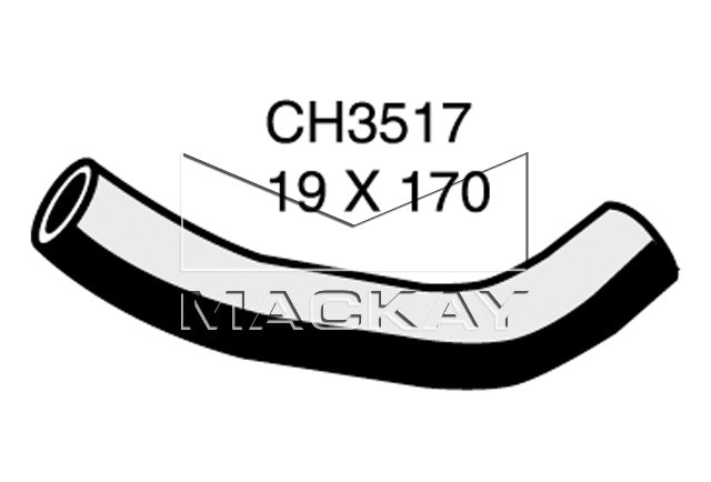 Mackay Bypass Heater Hose CH3517