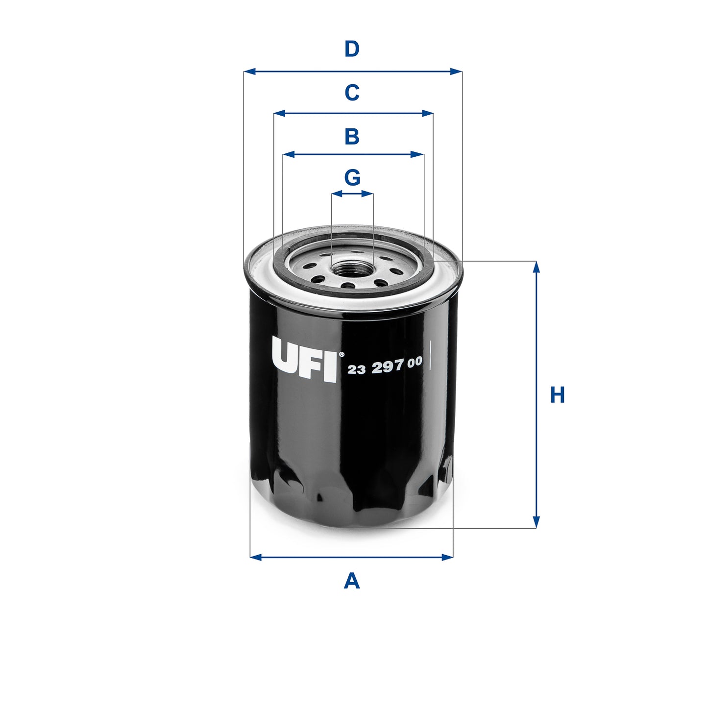 UFI Filters Oil Filter 23.297.00