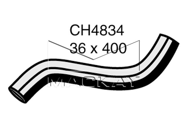 Mackay Top Radiator Hose CH4834