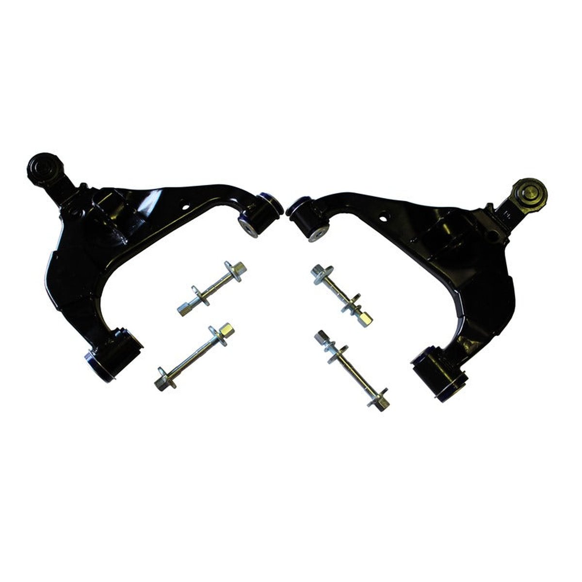 SuperPro Front Control Arm Lower Complete Assembly Kit Double Offset Fits Foton Toyota TRC472