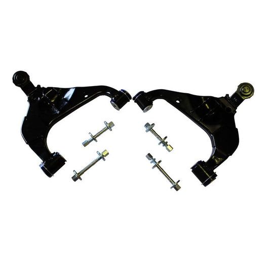 SuperPro Front Control Arm Lower Complete Assembly Kit Double Offset Fits Foton Toyota TRC472