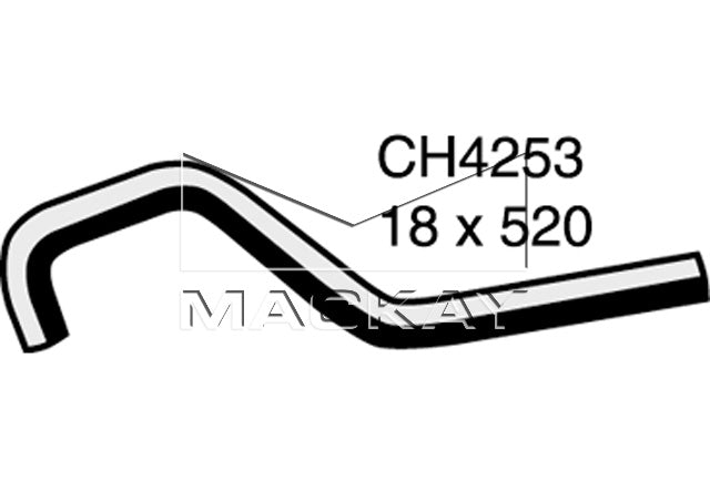 Mackay Heater Hose CH4253