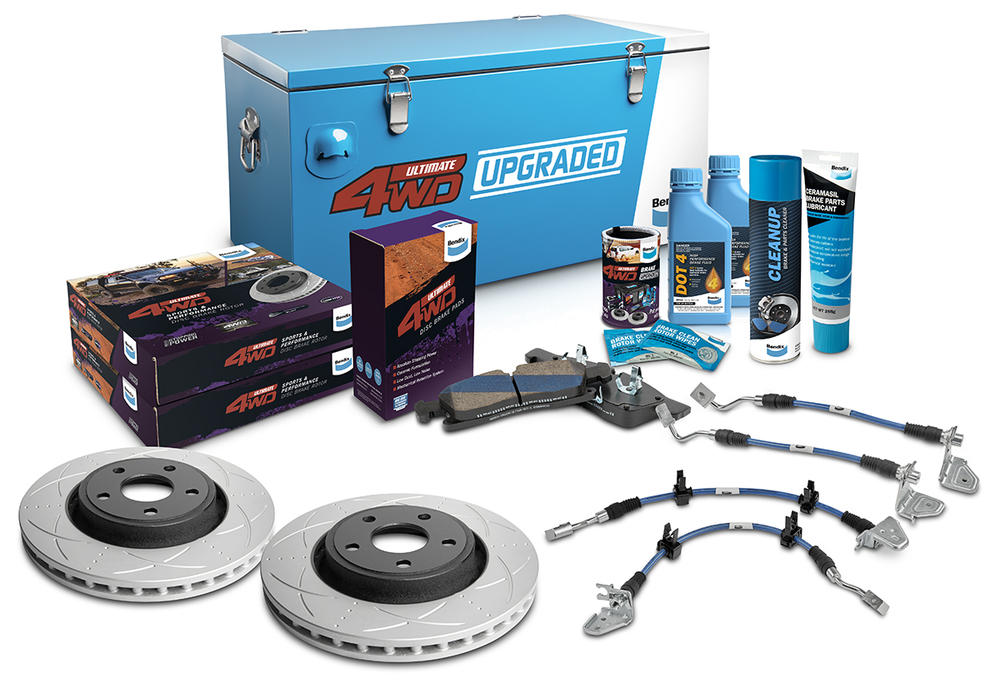Bendix Ultimate 4x4 Brake Upgrade Kit U4WD-BUK49
