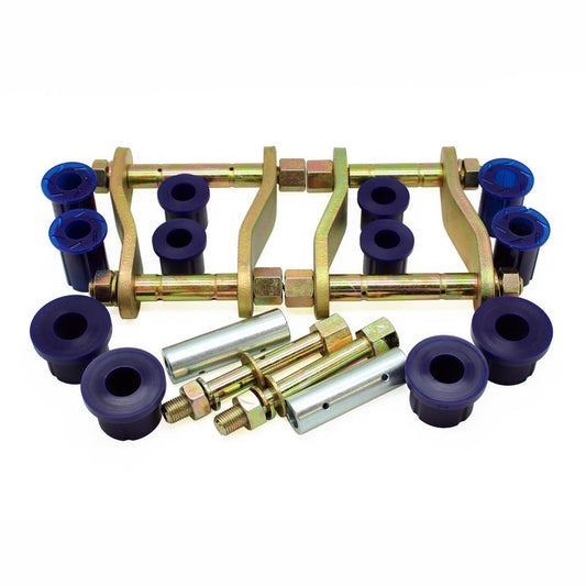 SuperPro Rear Greasable Shackle And Bush Kit Fits Holden Isuzu Ldv KIT185SK