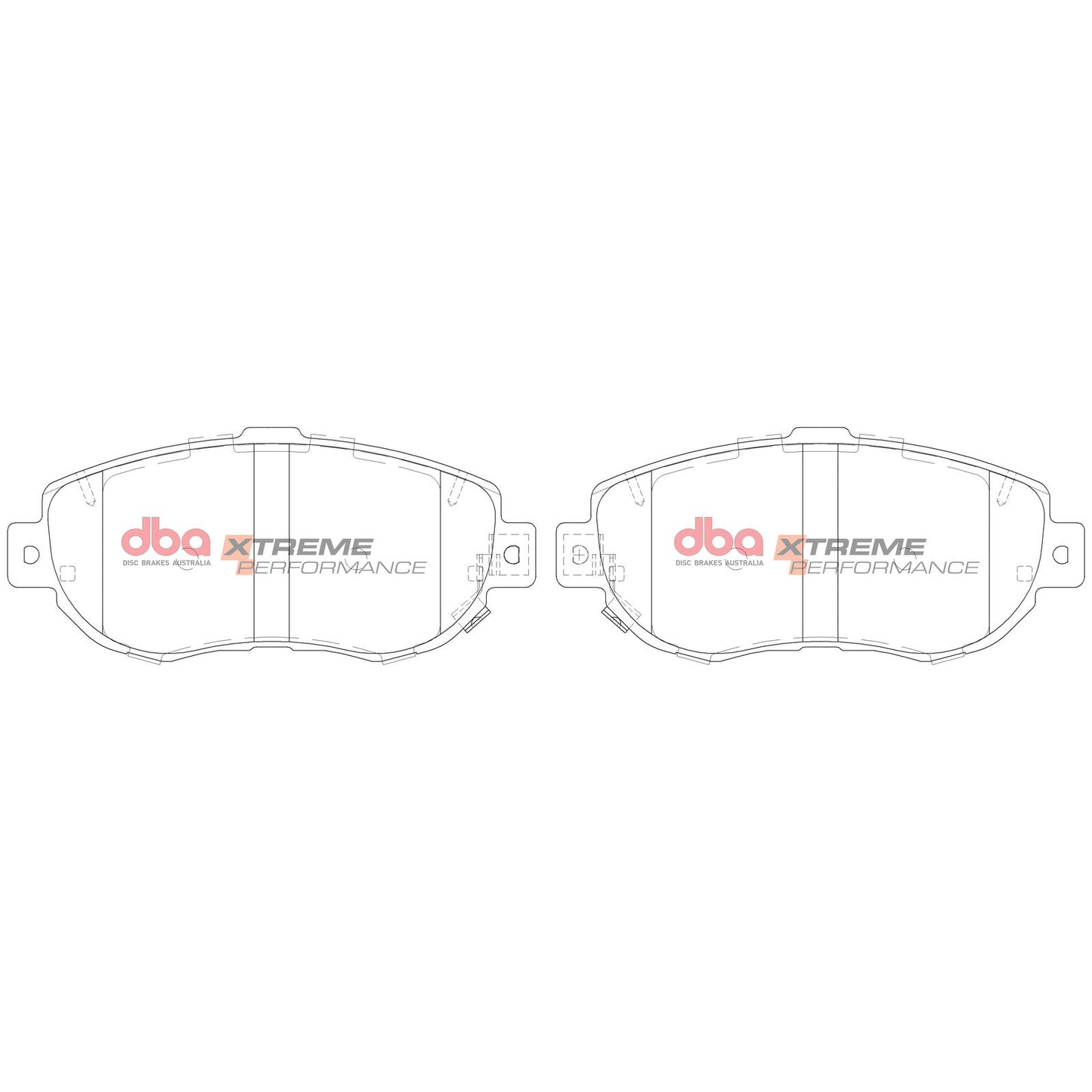 DBA Xtreme Performance Brake Pad Set DB1395XP