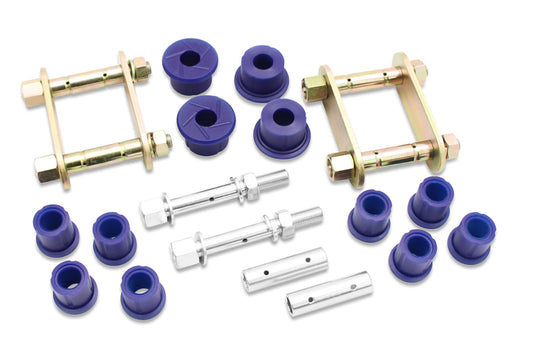 SuperPro Rear Greasable Shackle And Bush Kit Fits Holden Isuzu KIT070SK