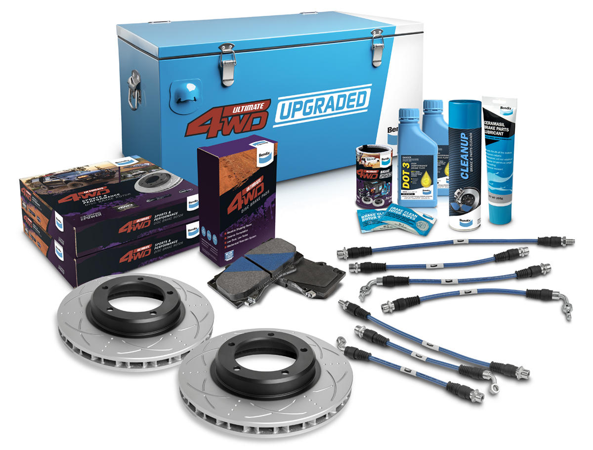 Bendix Ultimate 4x4 Brake Upgrade Kit (Suits 2" Lift) U4WD-BUK79+2