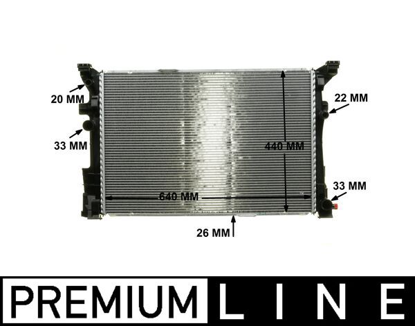MAHLE Radiator CR 2170 000P