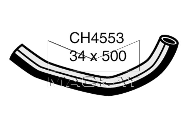 Mackay Top Radiator Hose CH4553