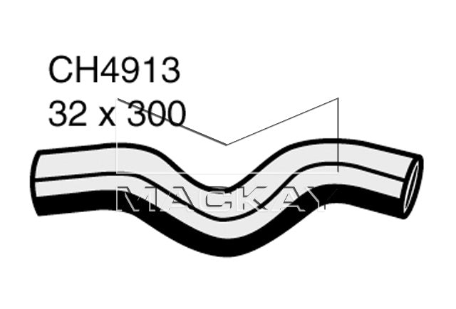Mackay Bottom Radiator Hose CH4913