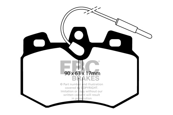 EBC Peugeot Front Pads DP2626