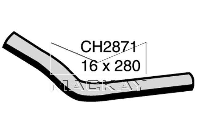 Mackay Heater Hose CH2871