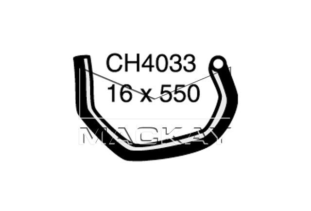 Mackay Heater Hose CH4033