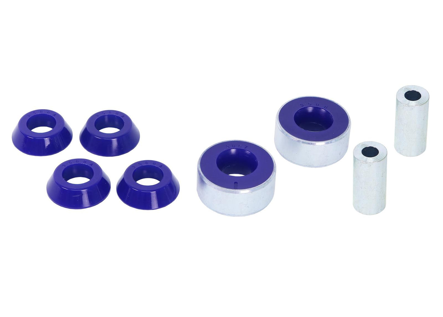 SuperPro Control Arm Lower-Rear Bush Kit - Single Offset SPF5044K