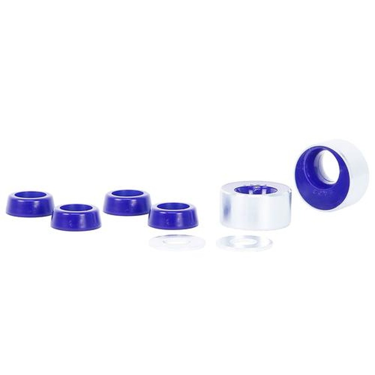 SuperPro Front Control Arm Lower-Inner Rear Bush Kit Double Offset Fits Subaru SPF5112K