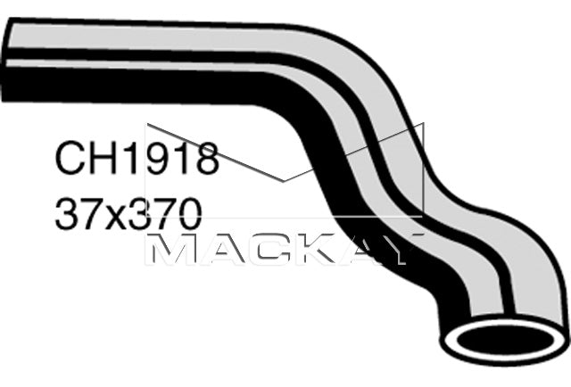 Mackay Top Radiator Hose CH1918