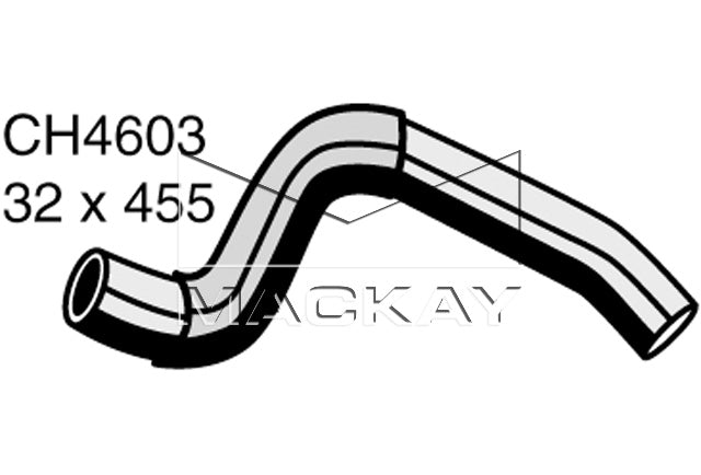 Mackay Top Radiator Hose CH4603