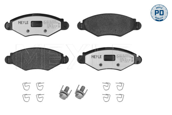 MEYLE Brake Pad Set 025 235 9718/PD