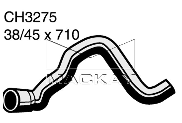 Mackay Bottom Radiator Hose CH3275