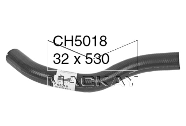 Mackay Top Radiator Hose CH5018