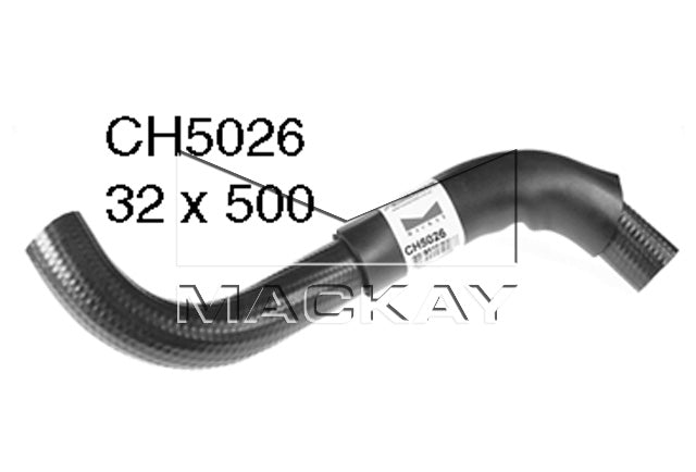 Mackay Bottom Radiator Hose CH5026