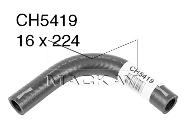 Mackay Bypass Heater Hose CH5419