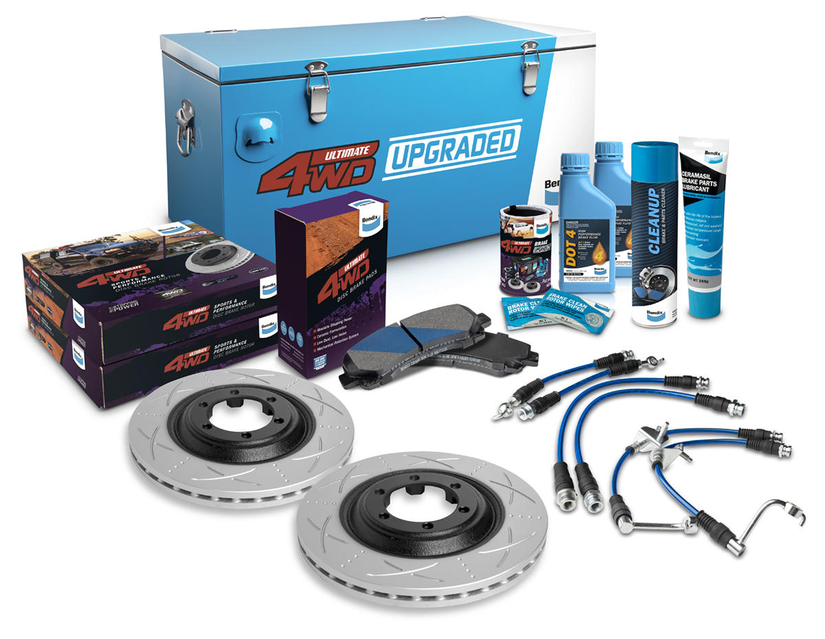 Bendix Ultimate 4x4 Brake Upgrade Kit U4WD-BUK94