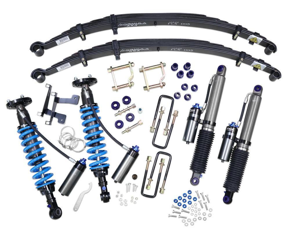Formula 4x4 2 Inch to 3 Inch Adjustable Formula 4x4 Lift Kit to suit Toyota Hilux KUN26, GGN25 2005-2015 & Foton Tunland P201 2012-2024