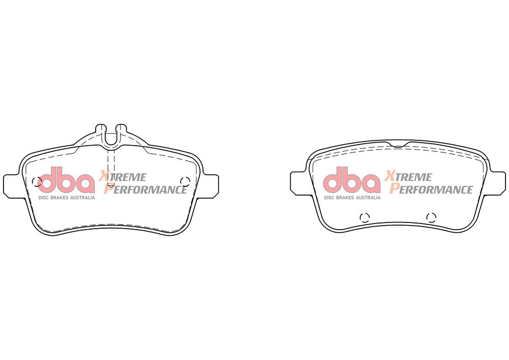 DBA Xtreme Performance Brake Pad Sets DB8880XP
