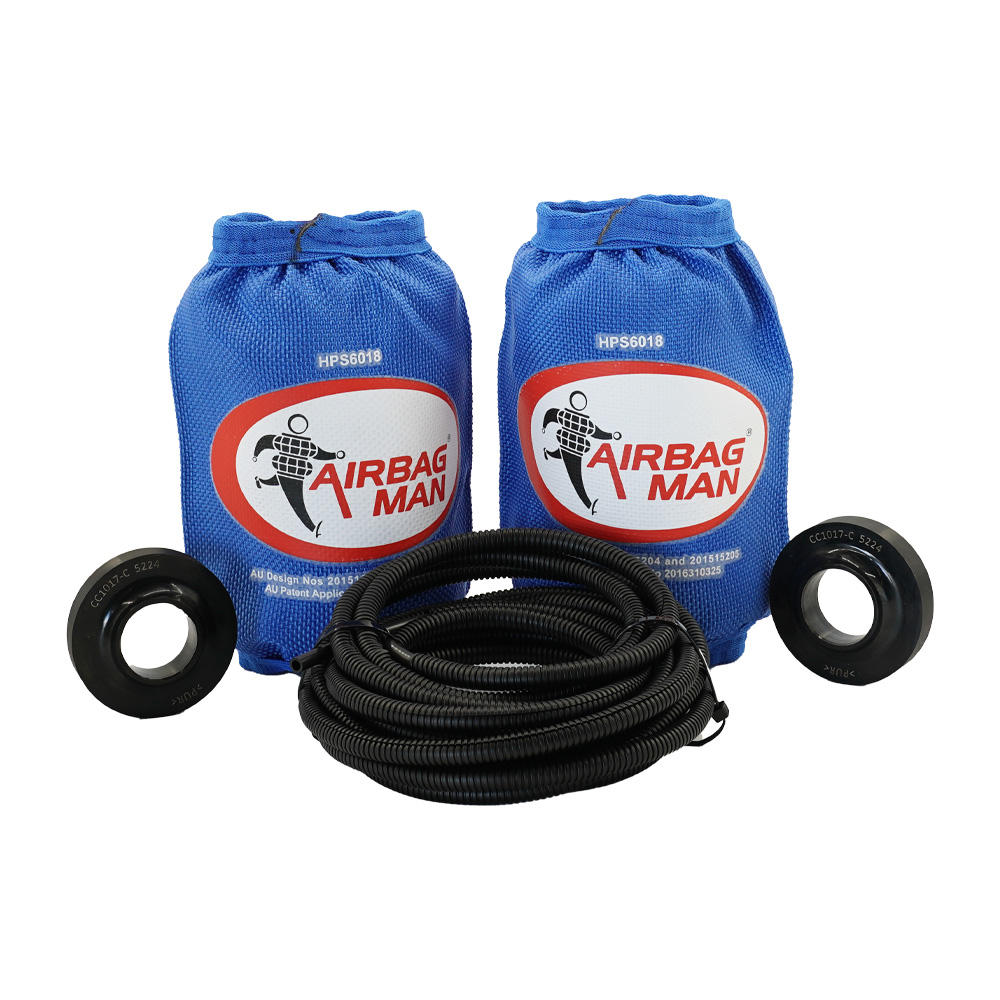 Airbag Man Air Suspension Helper Kit for Coil Springs - High Pressure