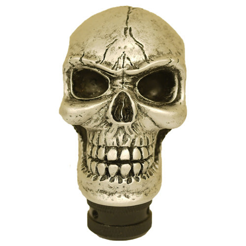 SAAS Skull Gear Knob Silver SGKS02S