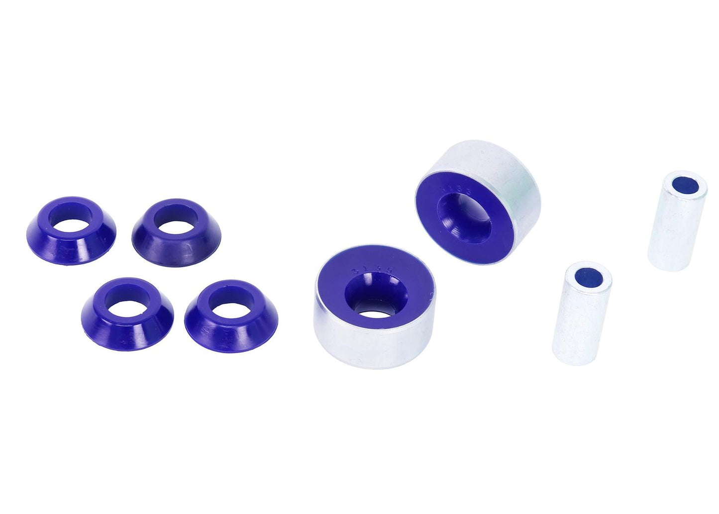 SuperPro Front Control Arm Lower-Inner Rear Bush Kit Double Offset Fits Hyundai Kia SPF3135K