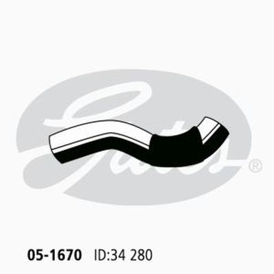 Gates Radiator Hose 05-1670