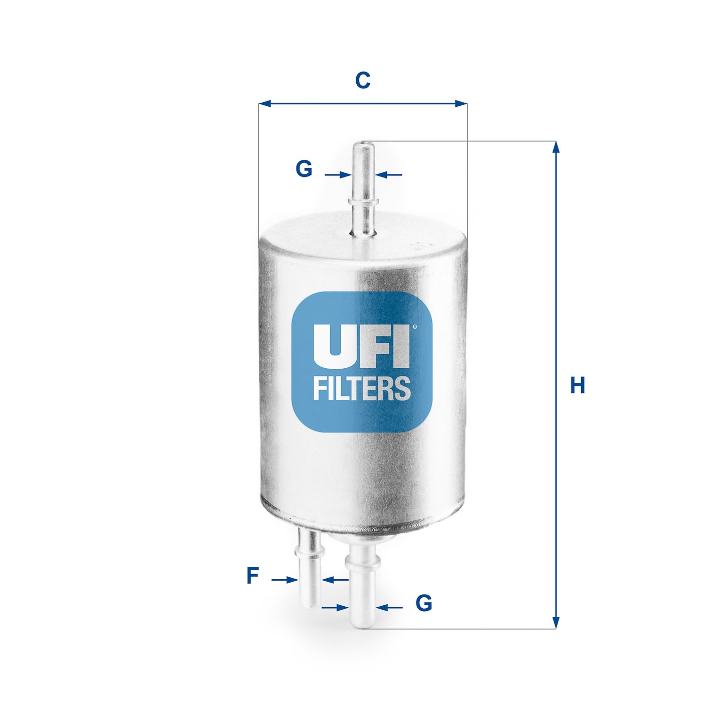 UFI Filters Fuel Filter 31.831.00