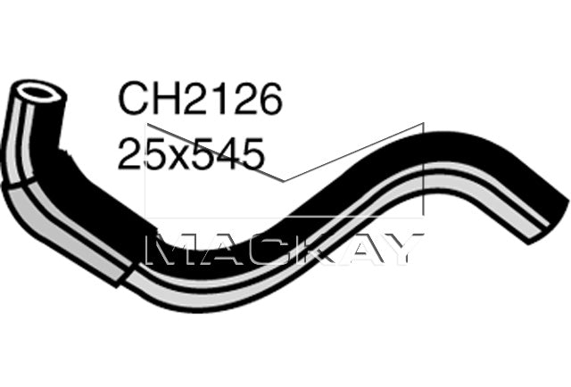 Mackay Top Radiator Hose CH2126