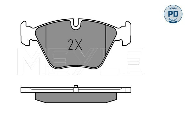 MEYLE Brake Pad Set 025 246 9719/PD