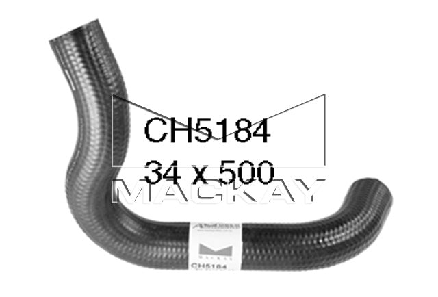 Mackay Bottom Radiator Hose CH5184