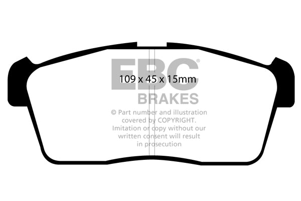 EBC Suzuki Ignis  Pads  =  Rdb1960 DP21344