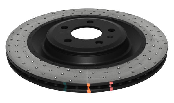 DBA T3 4000 Performance Dimpled Brake Rotor Pair 356mm Rear DBA42849D