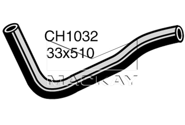 Mackay Bottom Radiator Hose CH1032