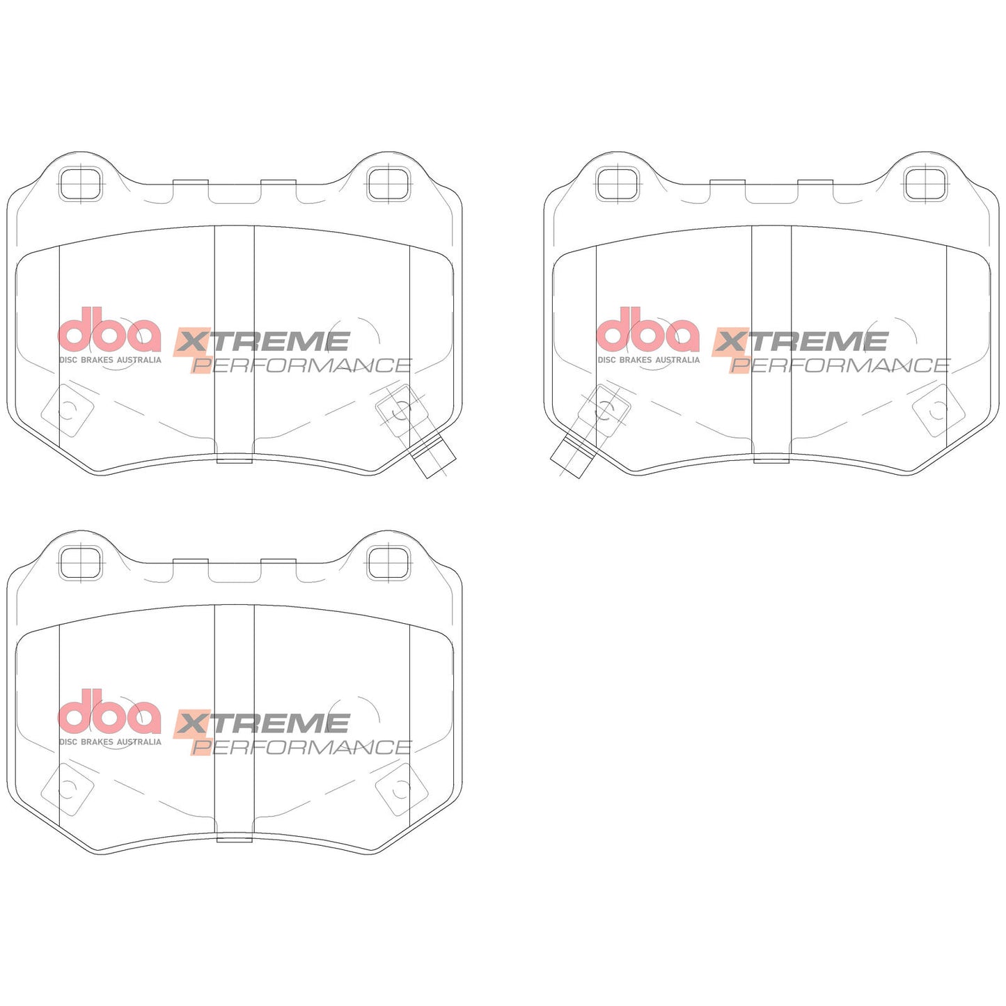 DBA Xtreme Performance Brake Pad Set DB15007XP