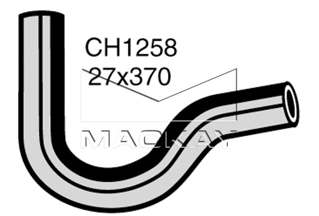 Mackay Top Radiator Hose CH1258